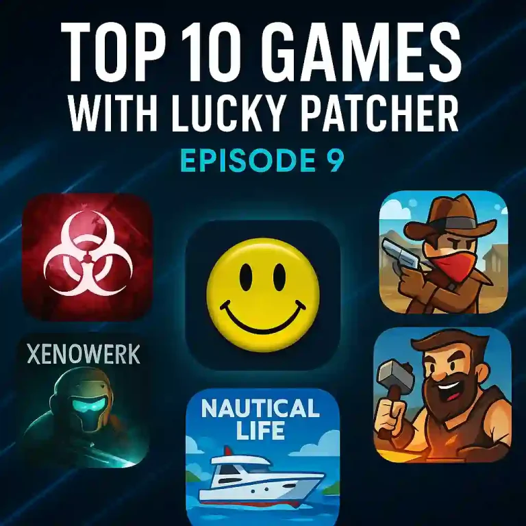 Top Games that can be patched by lucky patcher 2025