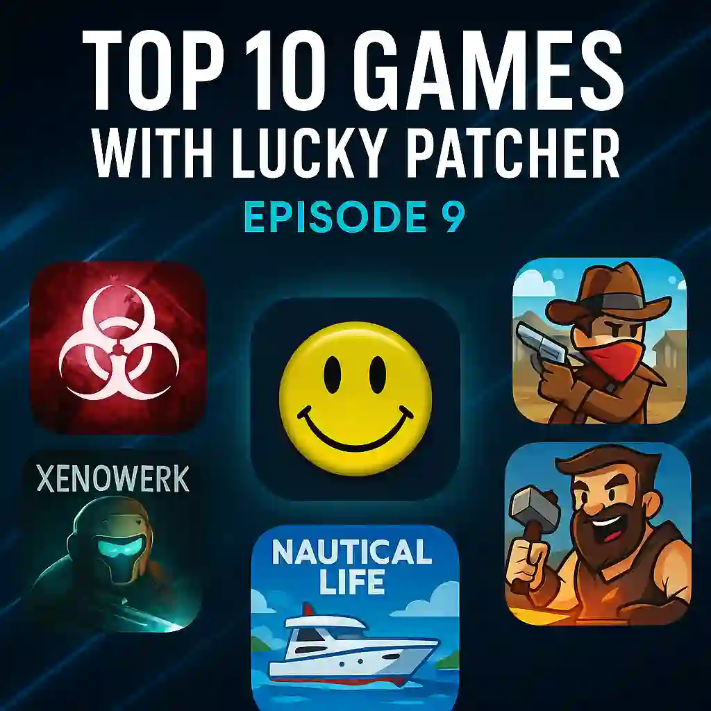 Top 10 Games that can be patched by lucky patcher 2025